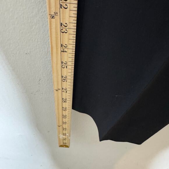 Theory Women’s Pants 12 Black Slim Leg Trousers Virgin Wool Blend Career Office - Picture 5 of 8